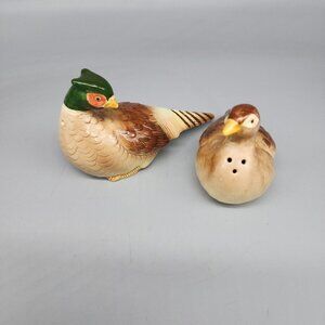 Otagiri 1984 japan bird shakers Quail Male And Female
